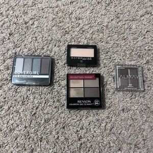 Eyeshadow Palette Lot 4 Piece Various Brands Multicolor Sealed Unused